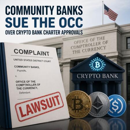 Community Banks Sue The Occ Over Crypto Bank Charter Approvals