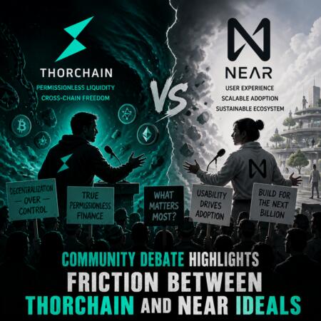 Community Debate Highlights Friction Between Thorchain And Near Ideals