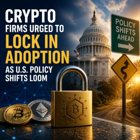 Crypto Firms Urged to Lock In Adoption as U.S. Policy Shifts Loom Crypto Firms Urged To Lock In Adoption As U.s. Policy Shifts Loom
