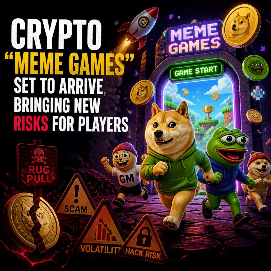 Crypto “Meme Games” Set to Arrive, Bringing New Risks for Players Crypto “meme Games” Set To Arrive, Bringing New Risks For Players