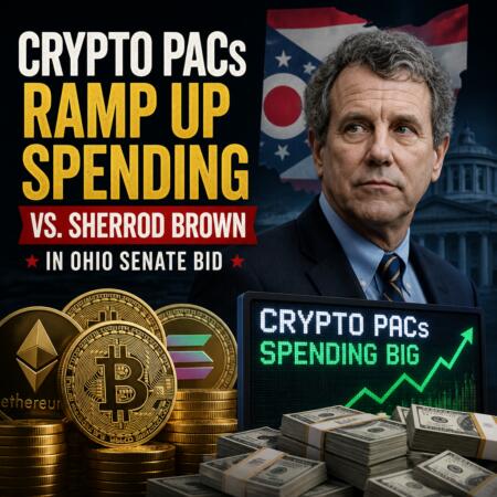 Crypto PACs Ramp Up Spending vs. Sherrod Brown in Ohio Senate Bid Crypto Pacs Ramp Up Spending Vs. Sherrod Brown In Ohio Senate Bid