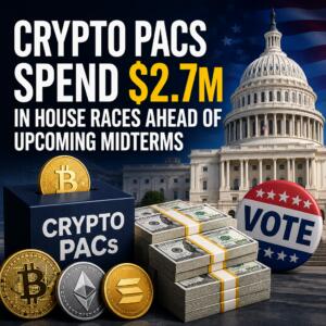 Crypto PACs Spend $2.7M in House Races Ahead of Upcoming Midterms Crypto Pacs Spend $2.7m In House Races Ahead Of Upcoming Midterms