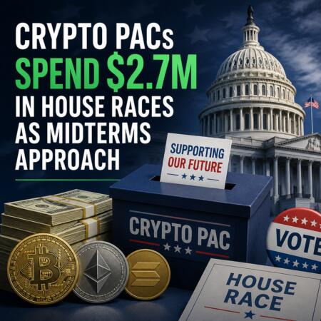 Crypto PACs Spend $2.7M in House Races as Midterms Approach Crypto Pacs Spend $2.7m In House Races As Midterms Approach