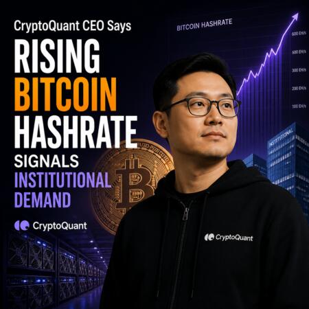 CryptoQuant CEO Says Rising Bitcoin Hashrate Signals Institutional Demand Cryptoquant Ceo Says Rising Bitcoin Hashrate Signals Institutional Demand