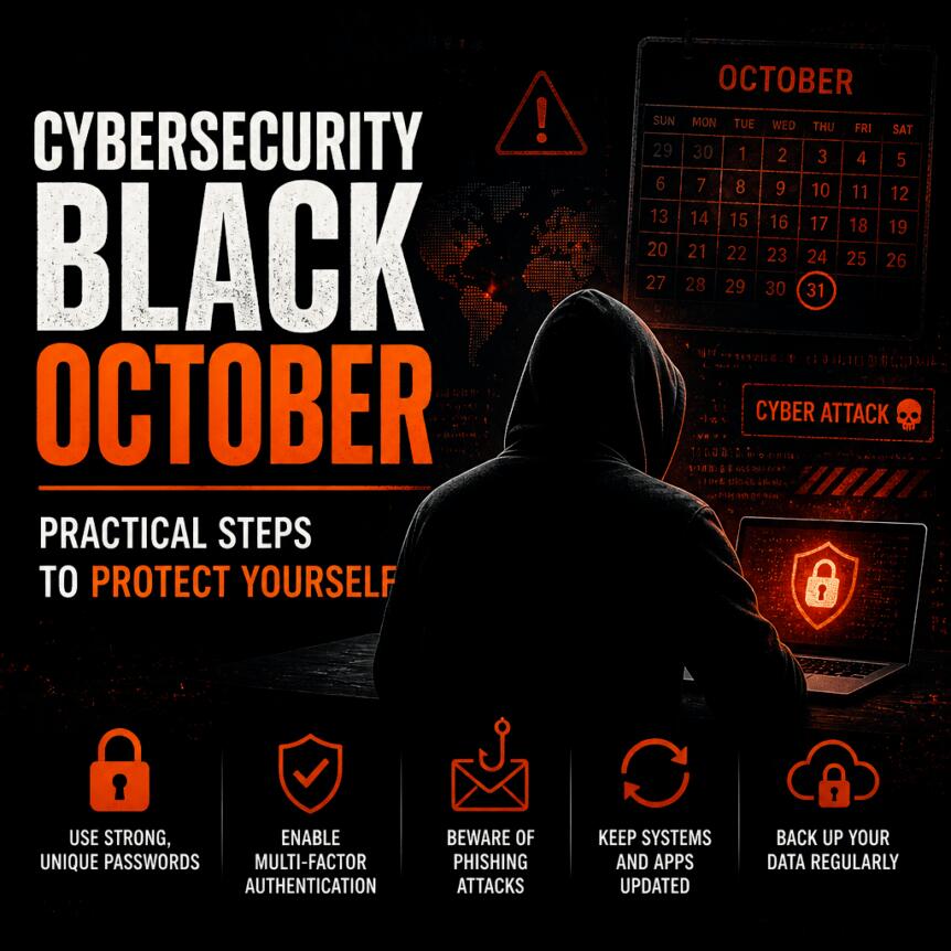Cybersecurity Black October: Practical steps to protect yourself Cybersecurity Black October: Practical Steps To Protect Yourself