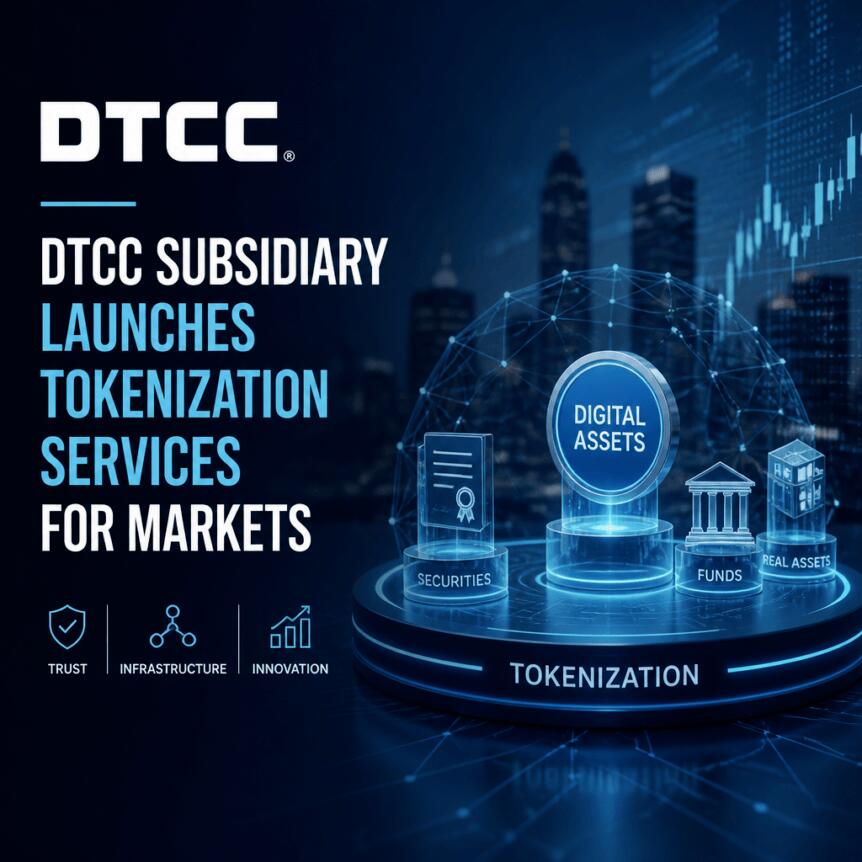 Dtcc Subsidiary Launches Tokenization Services For Markets