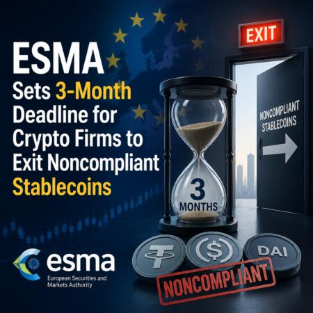 ESMA Sets 3-Month Deadline for Crypto Firms to Exit Noncompliant Stablecoins Esma Sets 3-Month Deadline For Crypto Firms To Exit Noncompliant Stablecoins