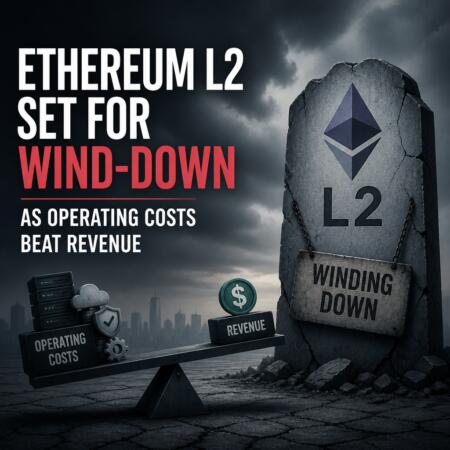 Ethereum L2 Set for Wind-Down as Operating Costs Beat Revenue Ethereum L2 Set For Wind-Down As Operating Costs Beat Revenue