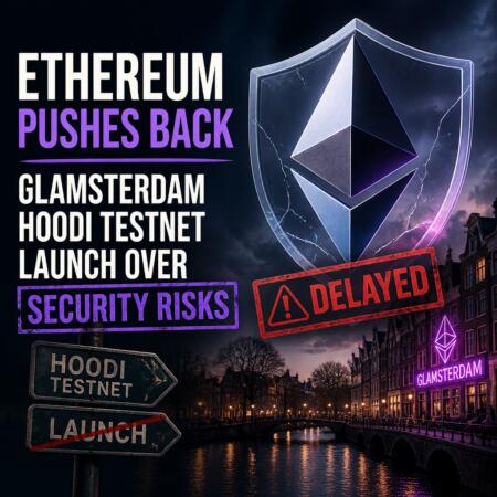 Ethereum Pushes Back Glamsterdam Hoodi Testnet Launch Over Security Risks Ethereum Pushes Back Glamsterdam Hoodi Testnet Launch Over Security Risks