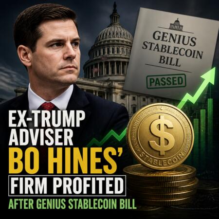 Ex-Trump Adviser Bo Hines’ Firm Profited After GENIUS Stablecoin Bill Ex-Trump Adviser Bo Hines’ Firm Profited After Genius Stablecoin Bill