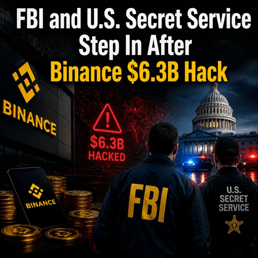 Fbi And U.s. Secret Service Step In After Binance $6.3b Hack
