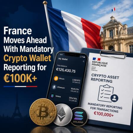 France Moves Ahead With Mandatory Crypto Wallet Reporting For €100k+