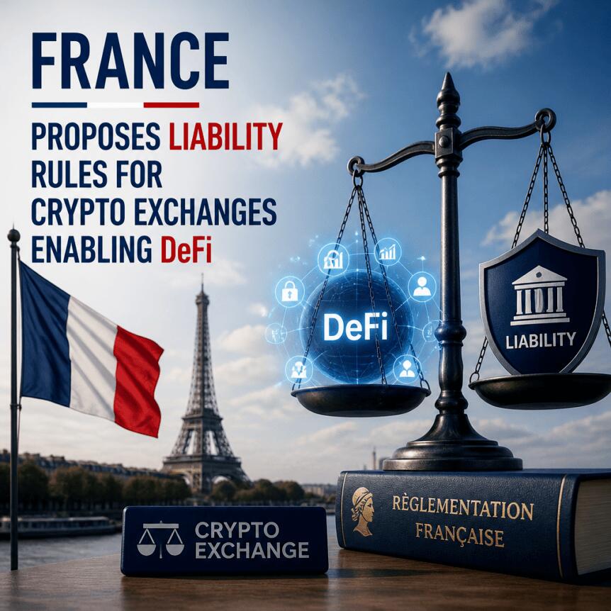 France Proposes Liability Rules for Crypto Exchanges Enabling DeFi France Proposes Liability Rules For Crypto Exchanges Enabling Defi