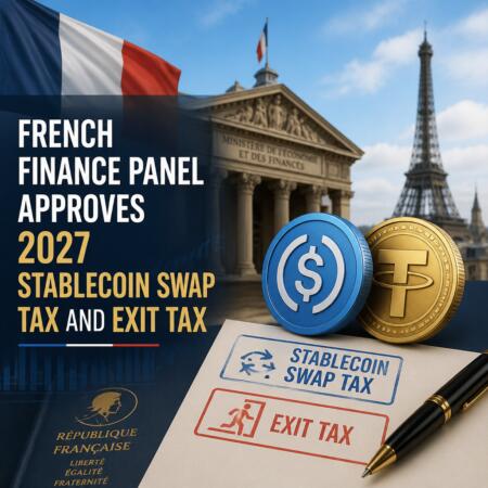 French Finance Panel Approves 2027 Stablecoin Swap Tax And Exit Tax