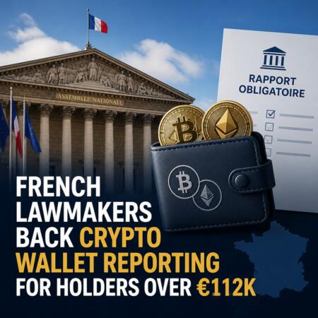 French lawmakers back crypto wallet reporting for holders over €112K French Lawmakers Back Crypto Wallet Reporting For Holders Over €112k