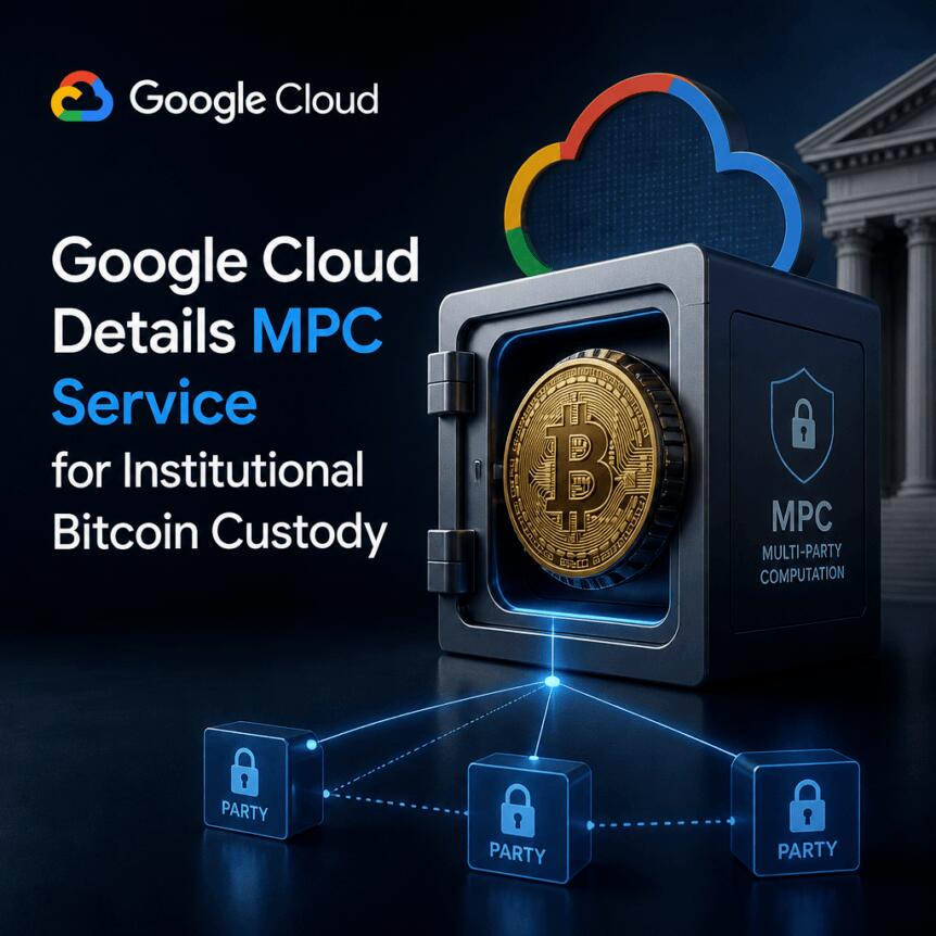 Google Cloud Details MPC Service for Institutional Bitcoin Custody Google Cloud Details Mpc Service For Institutional Bitcoin Custody