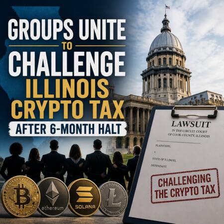 Groups Unite to Challenge Illinois Crypto Tax After 6-Month Halt Groups Unite To Challenge Illinois Crypto Tax After 6-Month Halt