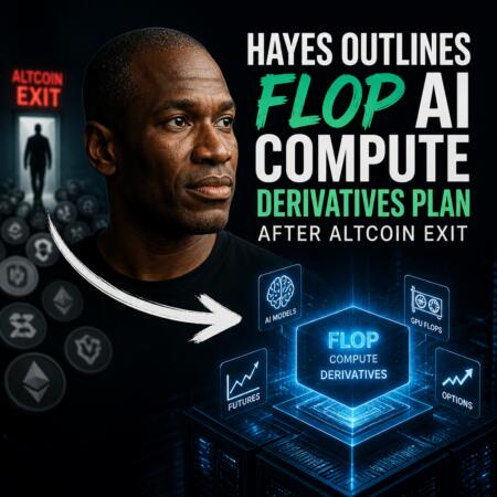 Hayes outlines FLOP AI compute derivatives plan after altcoin exit Hayes Outlines Flop Ai Compute Derivatives Plan After Altcoin Exit