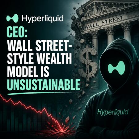 Hyperliquid Ceo: Wall Street-Style Wealth Model Is Unsustainable