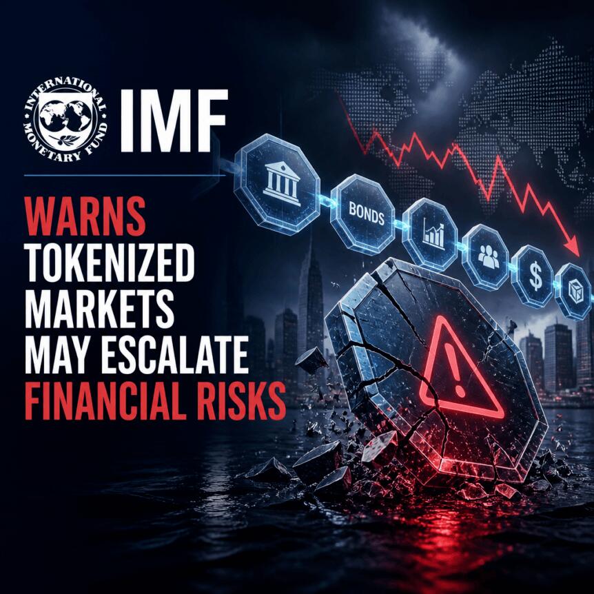 IMF Warns Tokenized Markets May Escalate Financial Risks Imf Warns Tokenized Markets May Escalate Financial Risks