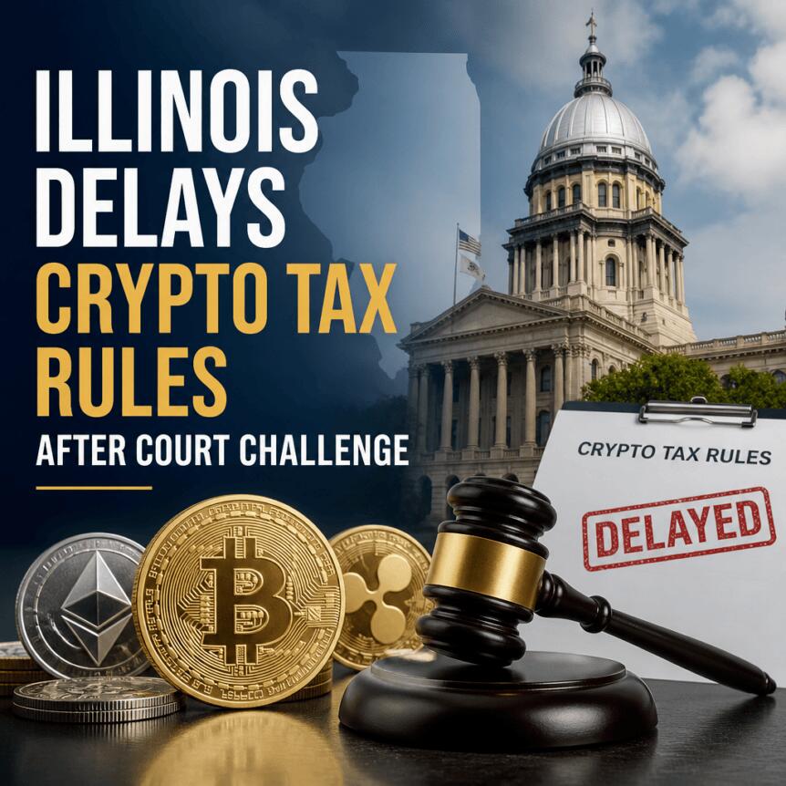 Illinois Delays Crypto Tax Rules After Court Challenge Illinois Delays Crypto Tax Rules After Court Challenge