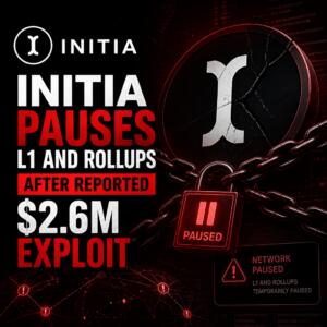Initia Pauses L1 And Rollups After Reported $2.6m Exploit