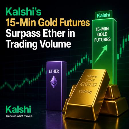 Kalshiโs 15-Min Gold Futures Surpass Ether in Trading Volume Kalshiโs 15-Min Gold Futures Surpass Ether In Trading Volume