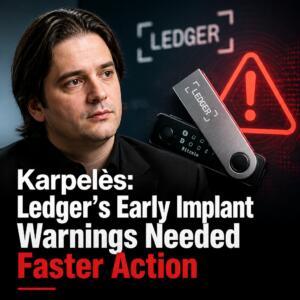 Karpelès: Ledger’s Early Implant Warnings Needed Faster Action Karpelès: Ledger’s Early Implant Warnings Needed Faster Action