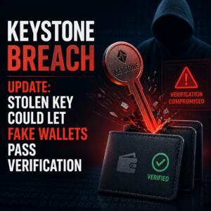 Keystone Breach Update: Stolen Key Could Let Fake Wallets Pass Verification Keystone Breach Update: Stolen Key Could Let Fake Wallets Pass Verification