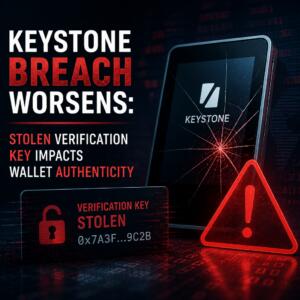 Keystone Breach Worsens: Stolen Verification Key Impacts Wallet Authenticity Keystone Breach Worsens: Stolen Verification Key Impacts Wallet Authenticity