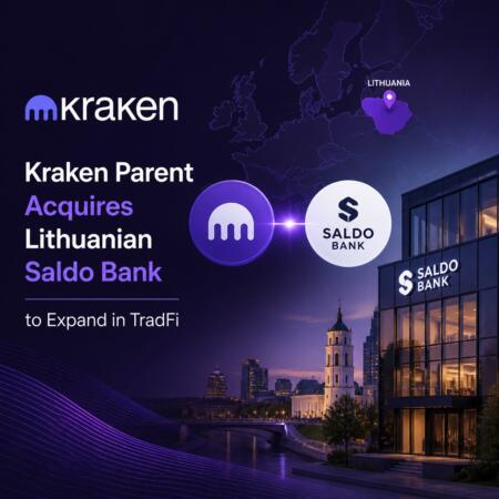 Kraken Parent Acquires Lithuanian Saldo Bank to Expand in TradFi Kraken Parent Acquires Lithuanian Saldo Bank To Expand In Tradfi