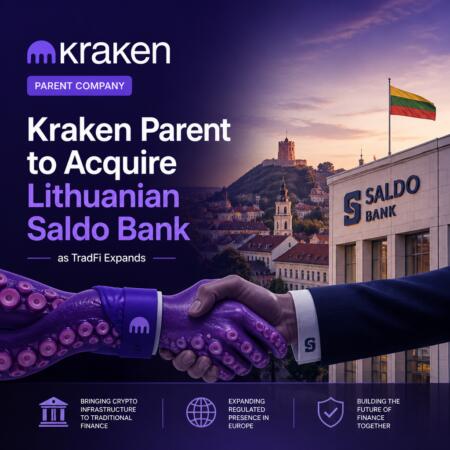 Kraken Parent to Acquire Lithuanian Saldo Bank as TradFi Expands Kraken Parent To Acquire Lithuanian Saldo Bank As Tradfi Expands