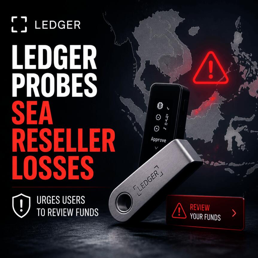 Ledger Probes SEA Reseller Losses, Urges Users to Review Funds Ledger Probes Sea Reseller Losses, Urges Users To Review Funds