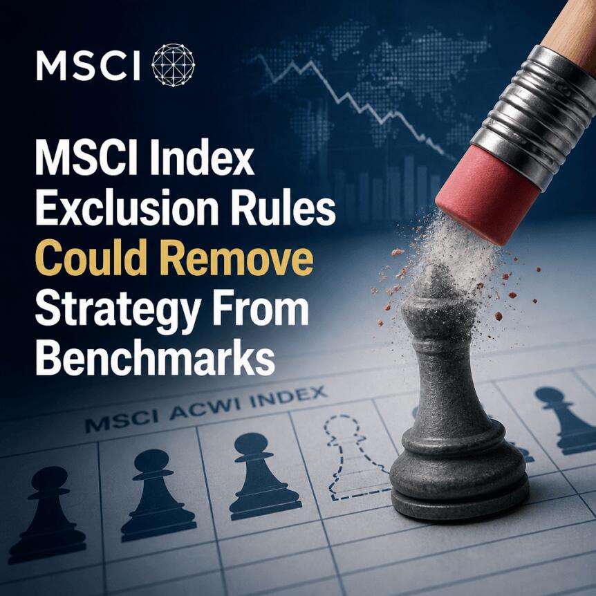 Msci Index Exclusion Rules Could Remove Strategy From Benchmarks