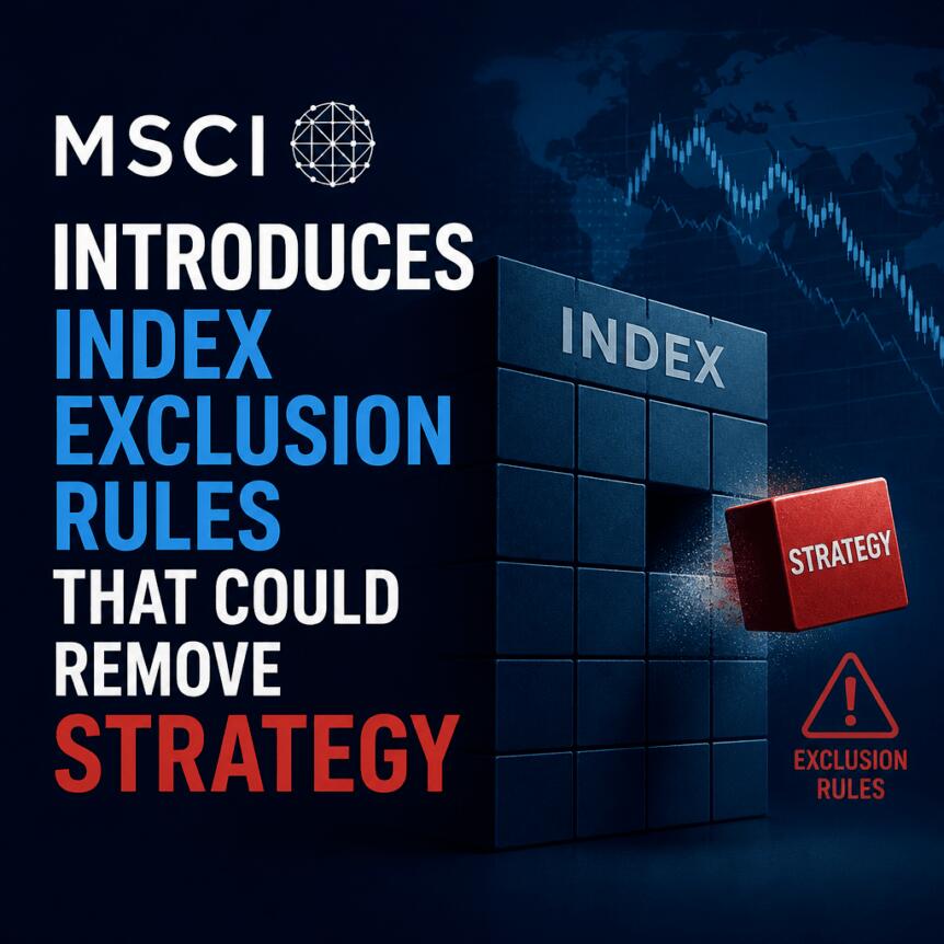 MSCI Introduces Index Exclusion Rules That Could Remove Strategy