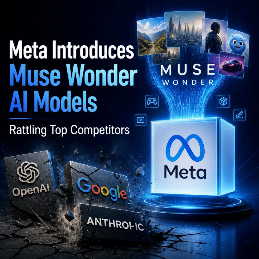 Meta Introduces Muse Wonder Ai Models, Rattling Top Competitors
