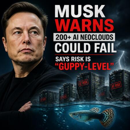 Musk Warns 200+ AI Neoclouds Could Fail, Says Risk Is โGuppy-Levelโ Musk Warns 200+ Ai Neoclouds Could Fail, Says Risk Is โguppy-Levelโ