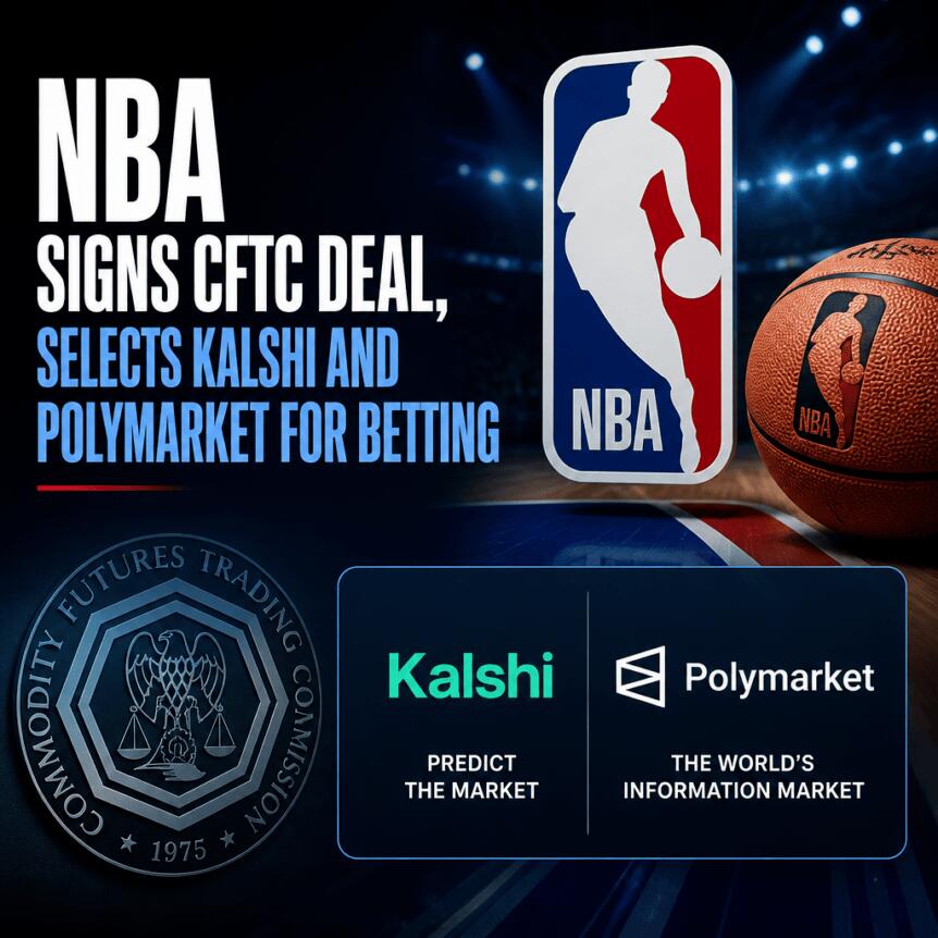 Nba Signs Cftc Deal, Selects Kalshi And Polymarket For Betting
