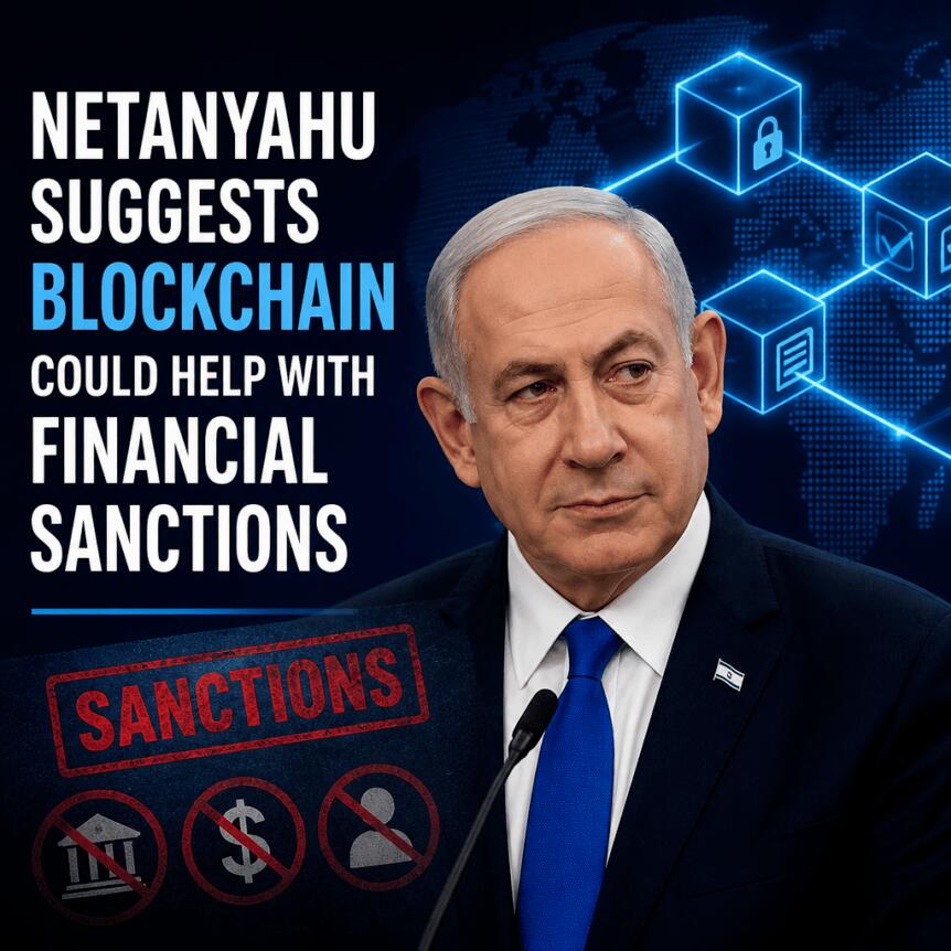 Netanyahu Suggests Blockchain Could Help With Financial Sanctions Netanyahu Suggests Blockchain Could Help With Financial Sanctions