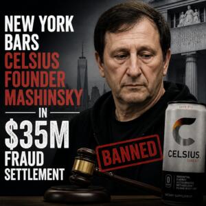 New York Bars Celsius Founder Mashinsky in $35M Fraud Settlement New York Bars Celsius Founder Mashinsky In $35m Fraud Settlement