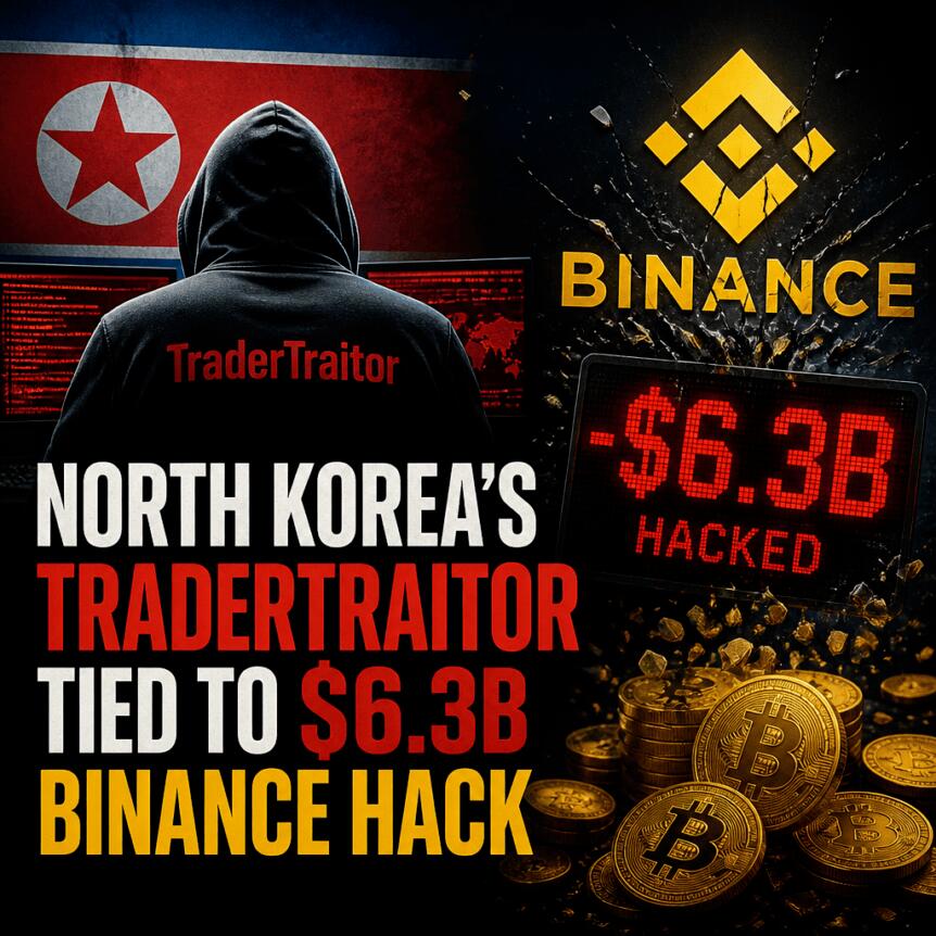 North Korea’s TraderTraitor Tied to $6.3B Binance Hack North Korea’s Tradertraitor Tied To $6.3b Binance Hack