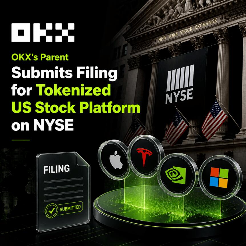 Okx’s Parent Submits Filing For Tokenized Us Stock Platform On Nyse