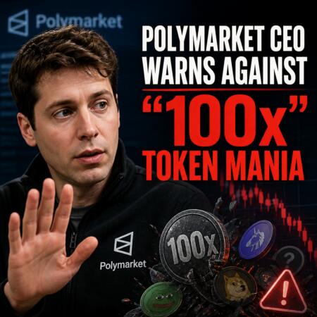 Polymarket CEO Warns Against “100x” Token Mania Polymarket Ceo Warns Against “100x” Token Mania