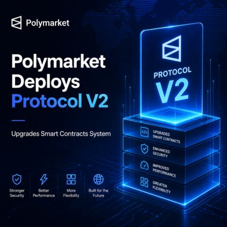 Polymarket Deploys Protocol V2, Upgrades Smart Contracts System