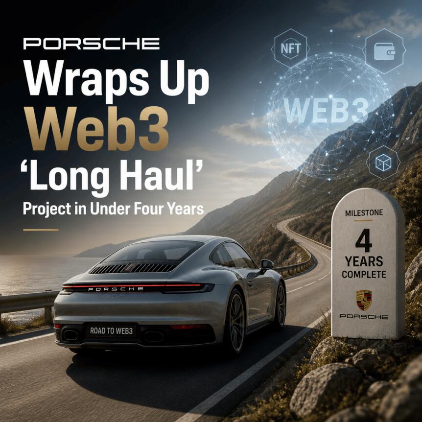 Porsche Wraps Up Web3 ‘Long Haul’ Project in Under Four Years Porsche Wraps Up Web3 ‘long Haul’ Project In Under Four Years