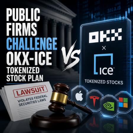 Public Firms Challenge Okx-Ice Tokenized Stock Plan