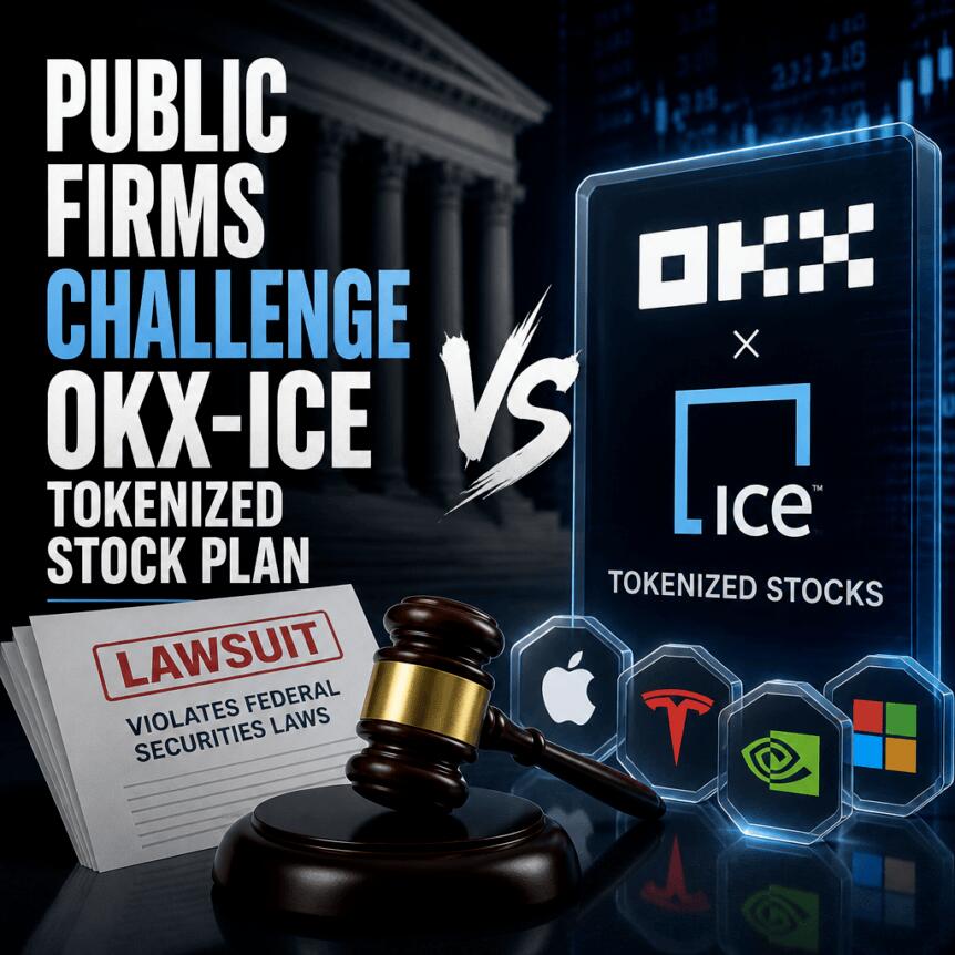 Public Firms Challenge OKX-ICE Tokenized Stock Plan Public Firms Challenge Okx-Ice Tokenized Stock Plan