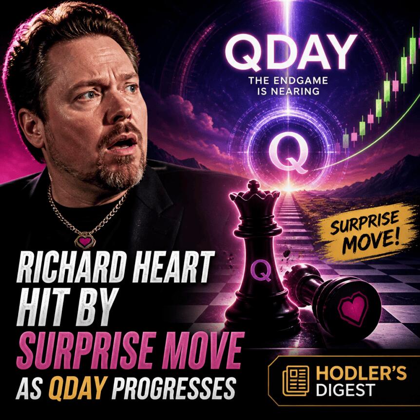 Richard Heart Hit by Surprise Move as QDay Progresses: Hodler’s Digest