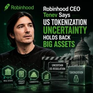Robinhood Ceo Tenev Says Us Tokenization Uncertainty Holds Back Big Assets