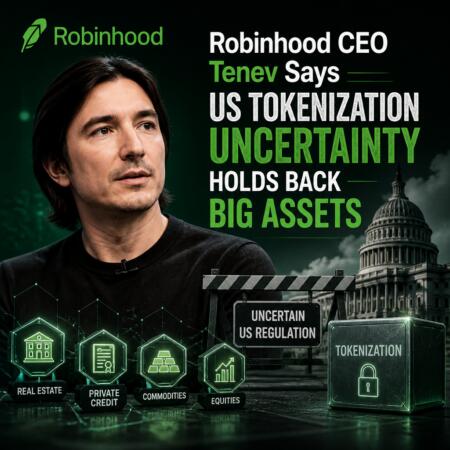 Robinhood Ceo Tenev Says Us Tokenization Uncertainty Holds Back Big Assets